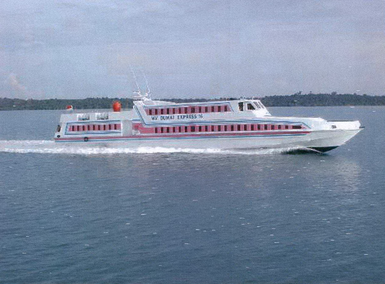 Fast Ferry, Dumai Express 16, Batam, Indonesia